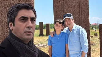 Necati Şaşmaz çocuklarıyla Ahlat'ı ziyaret etti