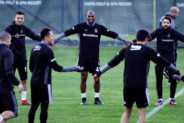 Babel, Beşiktaş’ta ilk antrenmanına çıktı