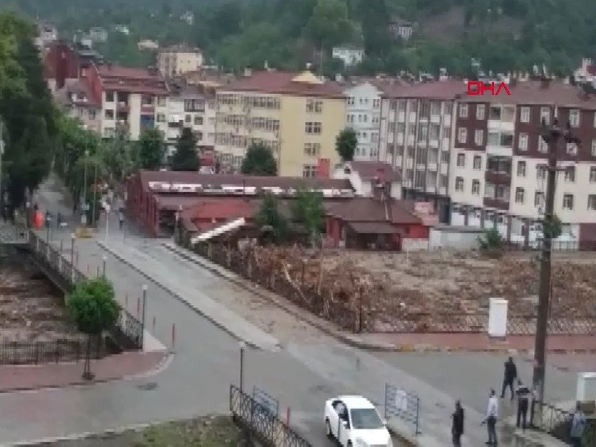 Bozkurt'ta sel felaketi! Yeni görüntüler ortaya çıktı