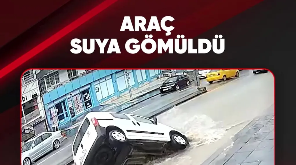 ARAÇ SUYA GÖMÜLDÜ