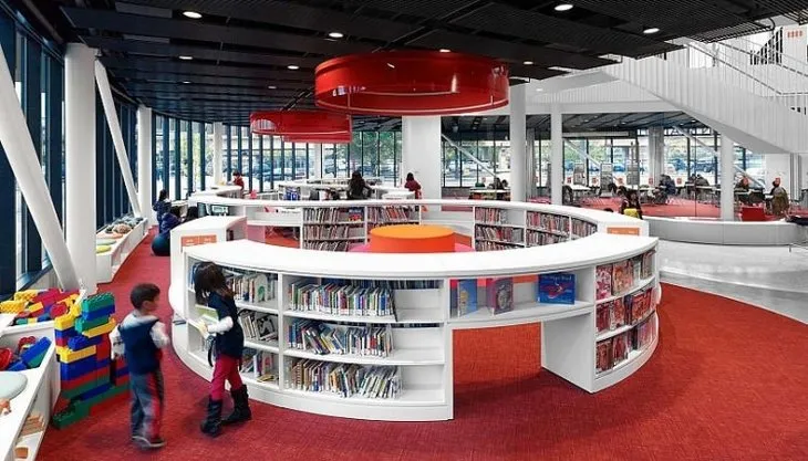 Dünyanın en güzel 10 modern kütüphanesi arasında bir Türk tasarımı