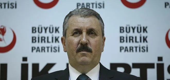 BBP Lideri Mustafa Destici: Cumhur İttifakı bu seçimden zaferle çıkacaktır