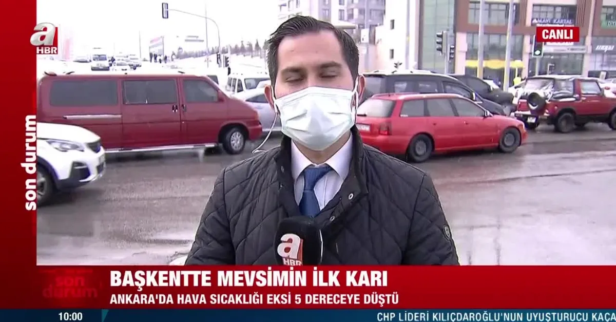 Son dakika | Ankara'da kar yağışı başladı