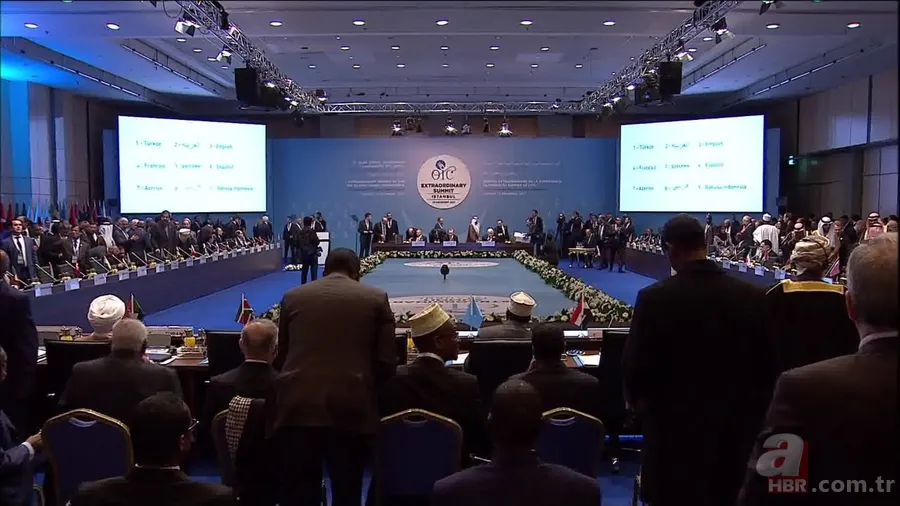 İslam ülkelerinin liderleri Kudüs için İstanbul'da toplandı 9