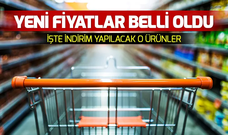 Enflasyonla mücadele kapsamında firmalardan indirim kararı! İşte indirim yapılacak ürünler!