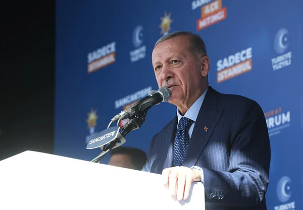Başkan Erdoğan Sultanbeyli ve Sancaktepe'de! Yerel seçimler öncesi İmamoğlu'na eleştiri: Ya tatilde ya büyükelçiyle balıkta... - 1