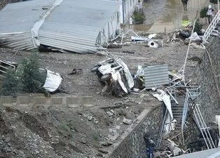 Artvin'de sel felaketi! Yusufeli Barajı havadan böyle görüntülendi