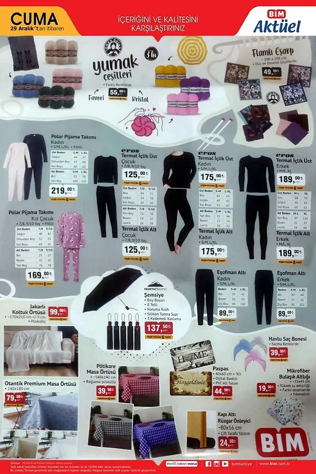 29 Aralık BİM aktüel ürünler kataloğu: 4K Smart Nanocell Tv, Buharlı Ütü, Yüzey Temizleyizi Mop, Airfryer uygun fiyata satışta