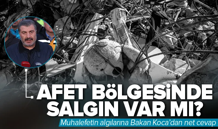 Bakan Koca’dan salgın hastalık açıklaması