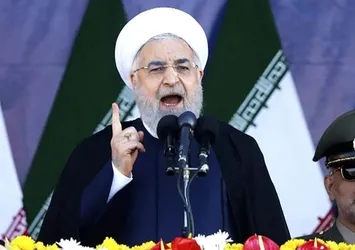 Ruhani açık açık ABD'yi tehdit etti: Çok daha fazlasına sahibiz