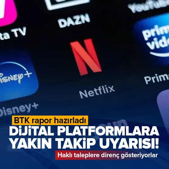 Dijital platformlara yakın takip uyarısı!