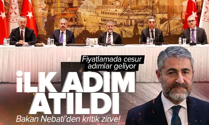 Son dakika: Enflasyona karşı seferberlik! Hazine ve Maliye Bakanı Nureddin Nebati’den 30 sektör temsilcisiyle zirve