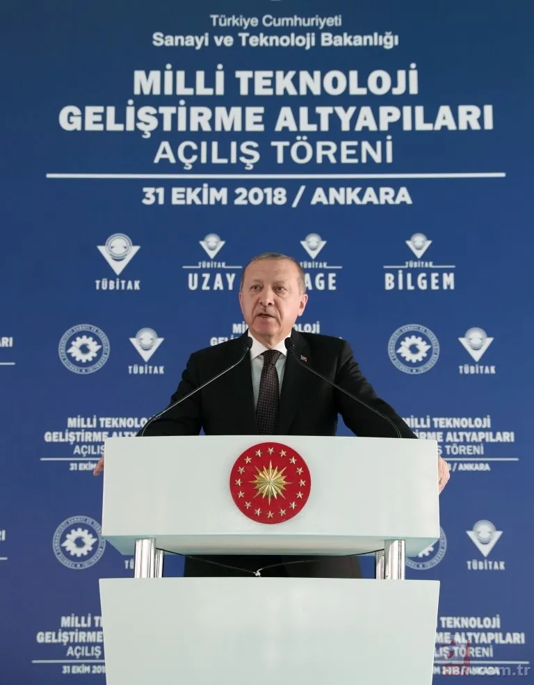 Başkan Erdoğan Milli Teknoloji Geliştirme Altyapıları Açılış Töreni'ne katıldı 30