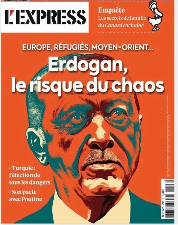 Avrupa basınında dinmeyen Erdoğan düşmanlığı! The Economist’in ardından L’Express ve Le Point de kapağa taşıdı: Erdoğan’ın kaos riski