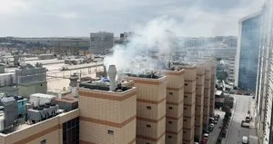 Kuyumcukent’ten yükselen dumanlar korkuttu