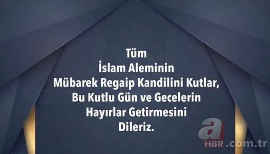 2023 En yeni kısa, uzun, dualı, hadisli, Regaip Kandili mesajları ve sözleri! Regaip Kandili mesajları RESİMLİ, GİFLİ | 2