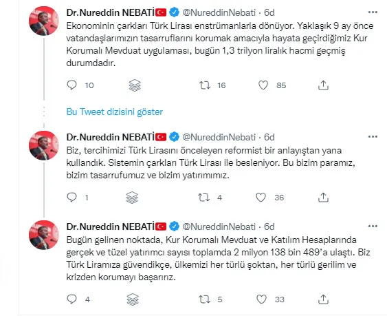 Son dakika: Hazine ve Maliye Bakanı Nureddin Nebati'den Kur Korumalı Mevduat uygulaması açıklaması - 4