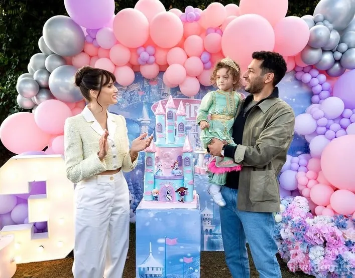 Murat Yıldırım'ın 3 yaşındaki kızının güzelliği ağızları açık bıraktı 4