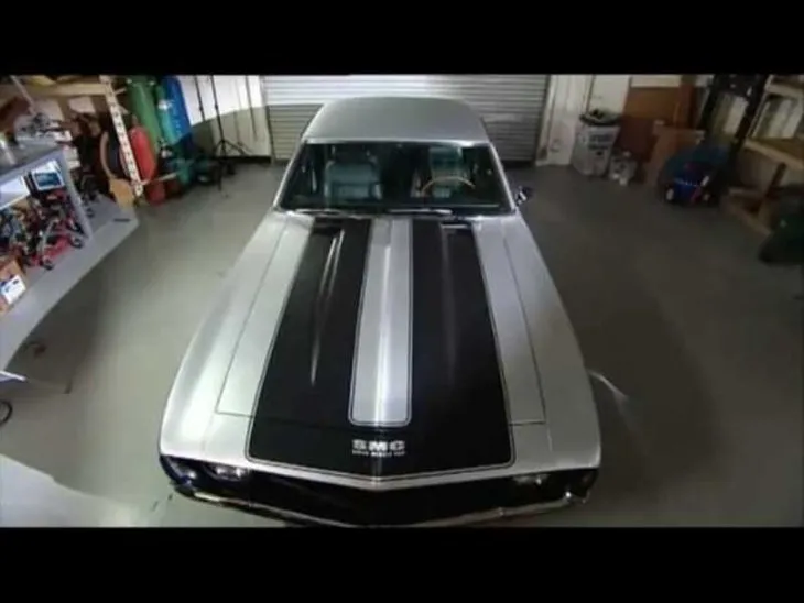1969 model Camaro aracın son hali hayran bıraktı! Hurdalıktan satın almıştı