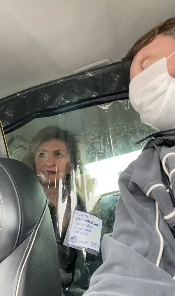 Alkollü yolcu taksiciyi çileden çıkarttı! 'Bu kadarına pes' dedirten anlar kamerada - 5