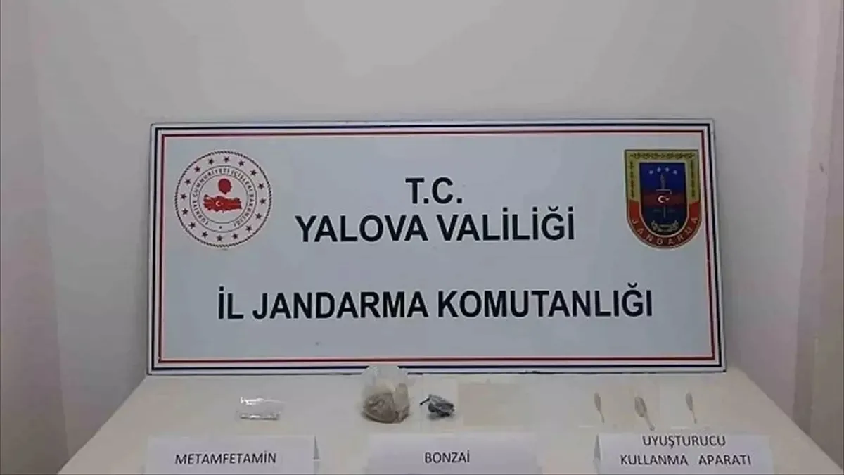 Yalova'da uyuşturucu operasyonu: 3 gözaltı