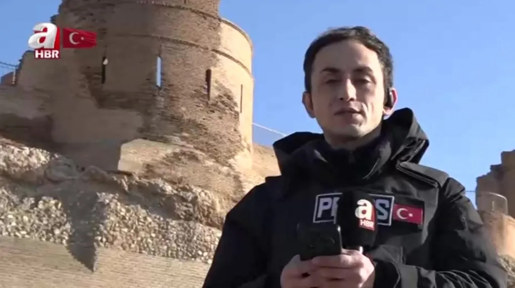 A Haber Suriye'de Caber Kalesi'nde