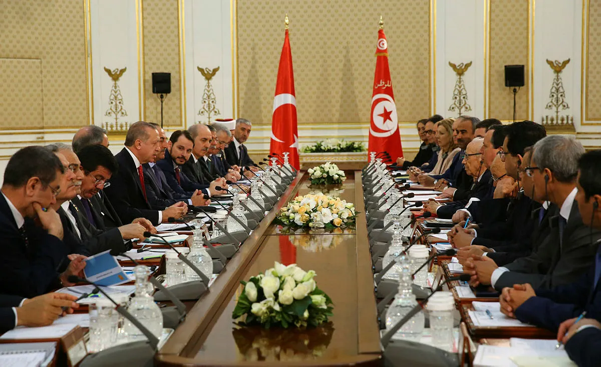 Türkiye ile Tunus arasında 4 anlaşma imzalandı