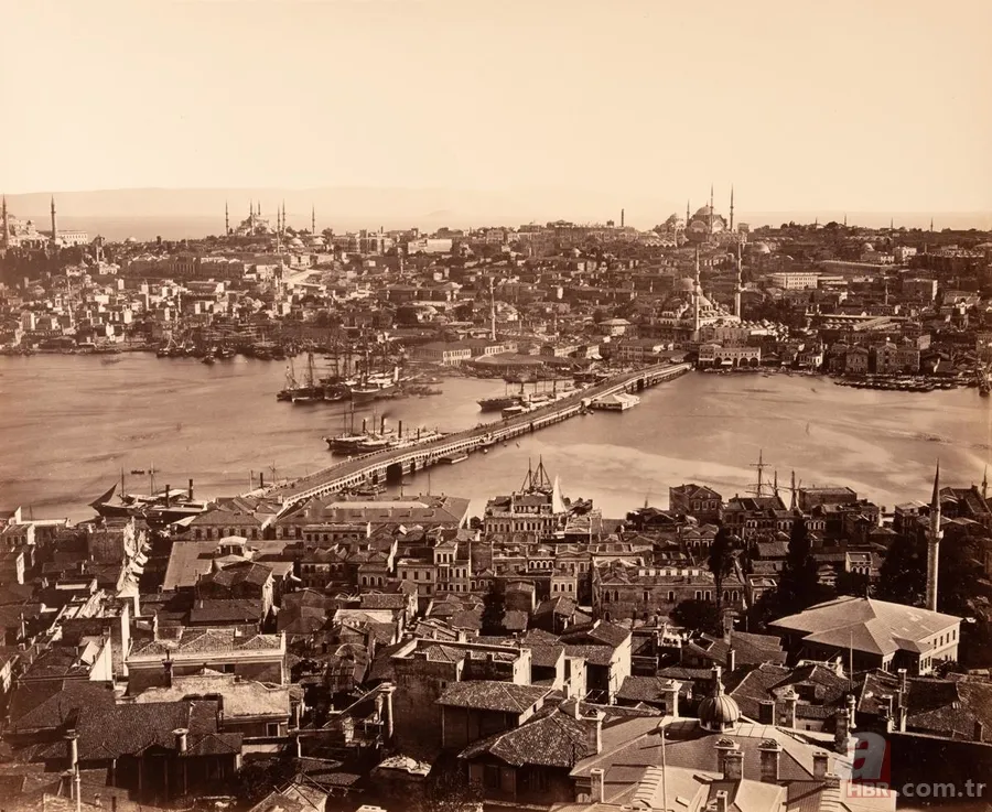İstanbul'u hiç böyle görmediniz! 1860'lı yıllardan eşsiz görüntüler... 11