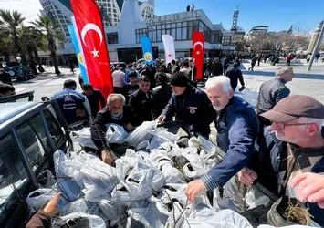 Akçakoca ve Gölyaka'da fidan dağıtıldı