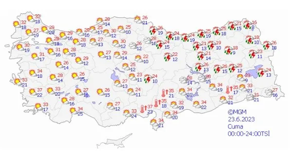 Meteoroloji'den sarı kodlu alarm! Ankara ve birçok ile sel, su baskını, dolu yağışı uyarısı geldi | 5 günlük hava tahmin raporu paylaşıldı - 3
