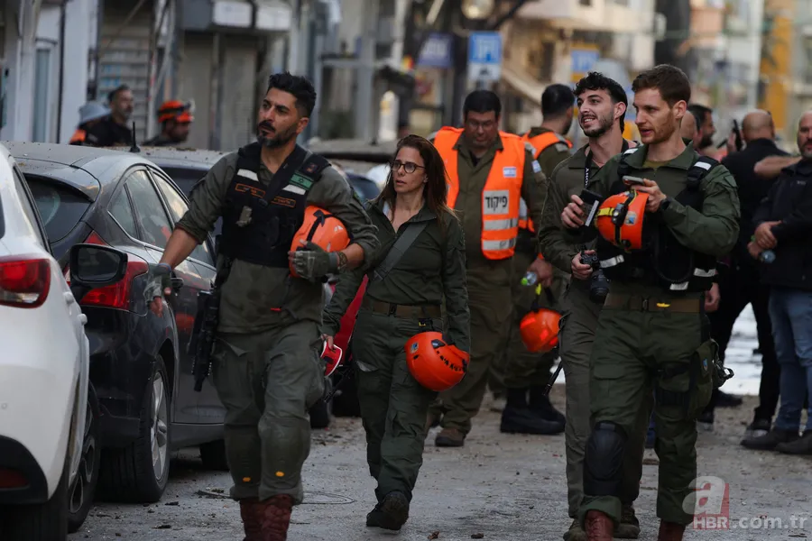 Tel Aviv ve Hayfa'da kıyamet gecesi: İran füzeleri İsrail'i vurdu 5