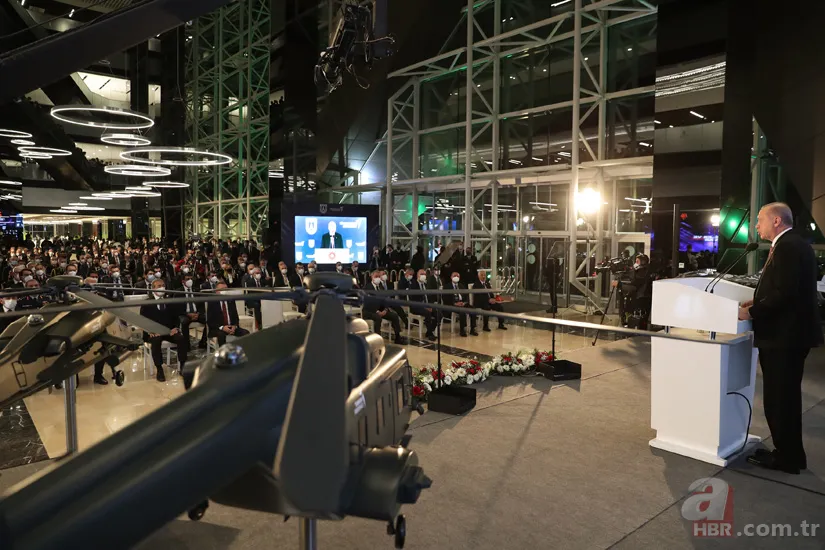 Türk savunma sanayii için tarihi gün! Başkan Erdoğan son teknolojileri tek tek inceledi 13