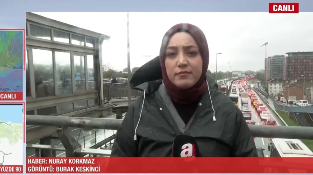 İstanbul'da sağanak ve fırtına alarmı!