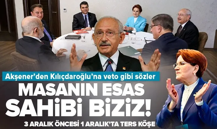 Kılıçdaroğlu’nun 3 Aralık çıkışına İYİ Parti’den veto