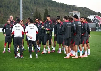 A Milli Futbol Takımı Bulgaristan maçının hazırlıklarına başladı