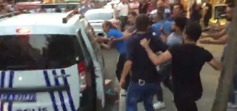 Güngören'de ortalığı karıştıran iddia! Polis linç edilmekten kurtardı