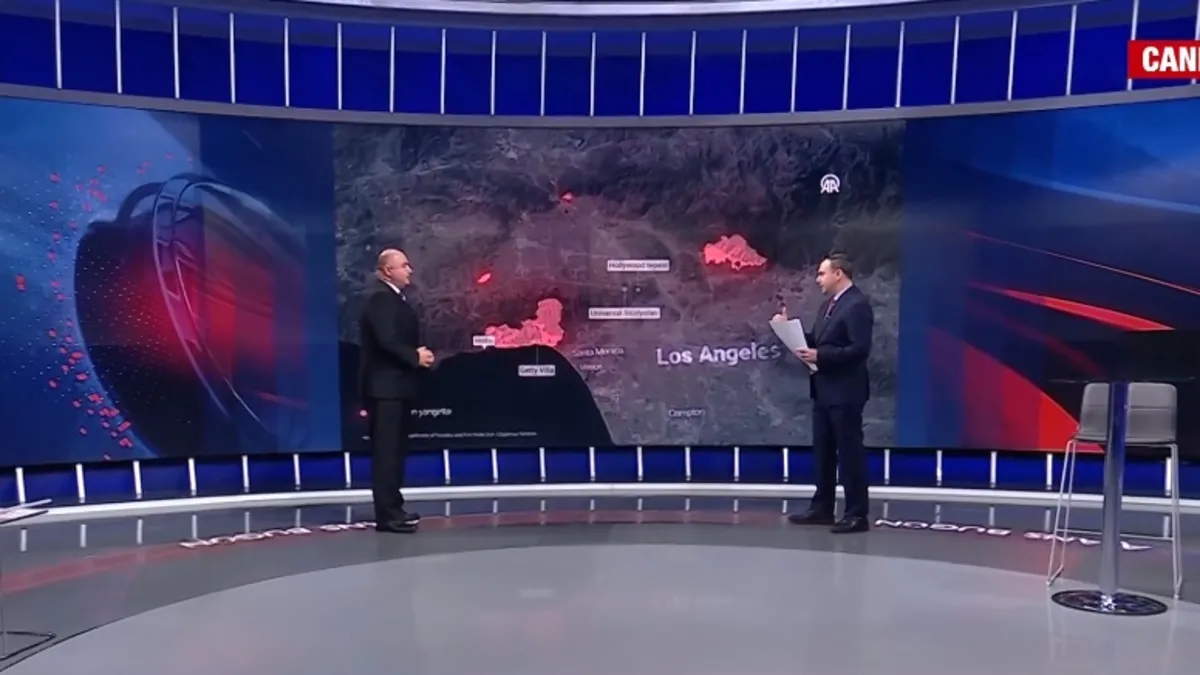 Alevler Los Angeles’ı yuttu! Kuraklık yangını büyüttü boşalan su depoları çaresiz bıraktı