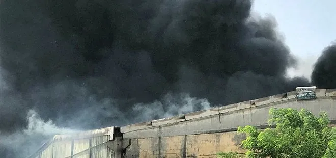 Son dakika: Gaziantep OSB’de fabrika yangını! Duman gökyüzünü kapladı