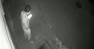 Telefona bakarken mazgala böyle düştü