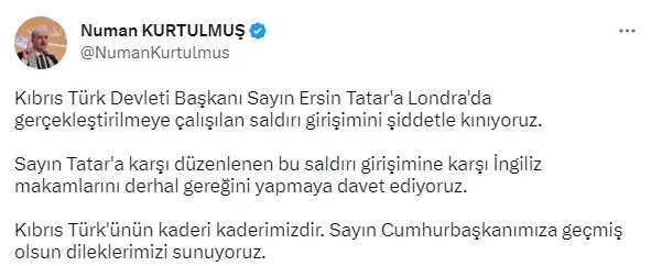 Rumlardan KKTC Cumhurbaşkanı Ersin Tatar’a saldırı girişimi! Türkler Kıbrıs’tan dışarı! Tatar’a ölüm sloganları atıldı