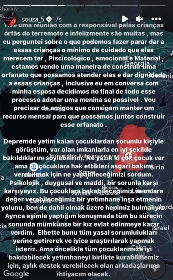Aile ve Sosyal Hizmetler Bakanlığı: Josef de Souza’nın depremzede çocuğu evlat edindiği iddiası yalan