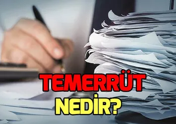 Temerrüt nedir? Temerrüt ne demek?