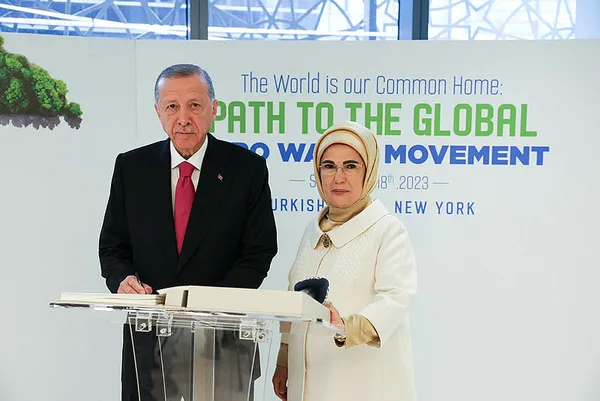 Başkan Erdoğan New York’ta Küresel Sıfır Atık İyi Niyet Beyanı’na ilk imzayı attı: Tavrımızı ortaya koyduk
