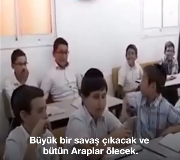 Katil İsrail’in terörist yetiştiren eğitim sistemi kan dondurdu!