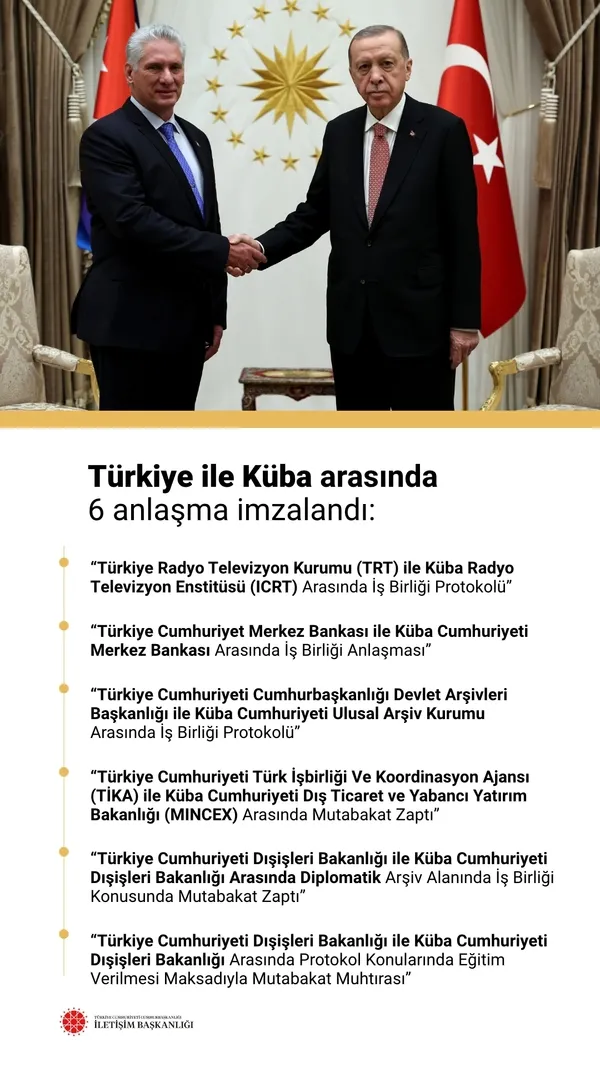 baskan-erdogan-ile-kuba-devlet-baskani-bermudezden-flas-aciklamalar-hedef-200-milyon-dolar-6-anlasma-1669239134973.jpg Başkan Erdoğan ile Küba Devlet Başkanı Bermudez'den flaş açıklamalar: Hedef 200 milyon dolar! 6 anlaşma... - 7