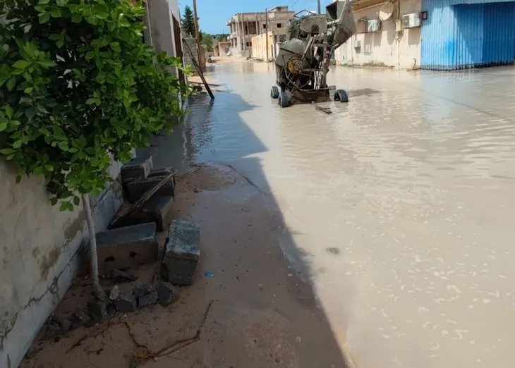 Libya’da sel felaketi! Dehşete düşüren görüntüler ortaya çıktı | Daniel Fırtınası’nın boyutu gözler önüne serildi