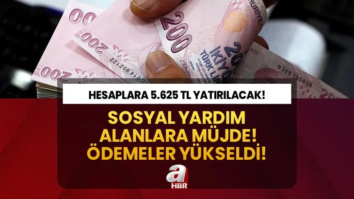 Ödemelere ek % 25 EK ZAM kesinleşti! Müjde geldi, hesaplara + 5.625 TL yatırılacak! Hemen e-Devlet’ten başvurun!