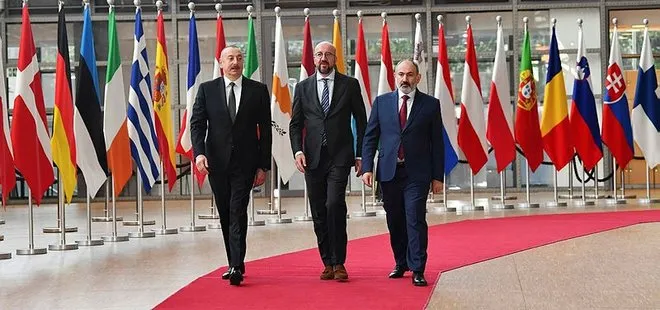 Azerbaycan ile Ermenistan barış anlaşması imzalar mı? İlham Aliyev - Charles Michel ve Paşinyan görüştü