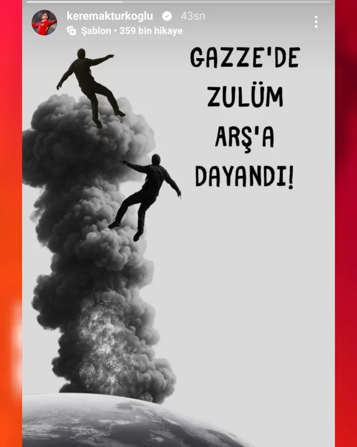 zulme-karsi-dik-durus-kerem-akturkoglundan-gazze-paylasimi-1744147575130.jpeg (FOTO: sosyal medya | ahaber.com.tr ekran görüntüsü)