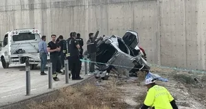 Konya’da otomobil devrildi! 1 ölü 1 yaralı